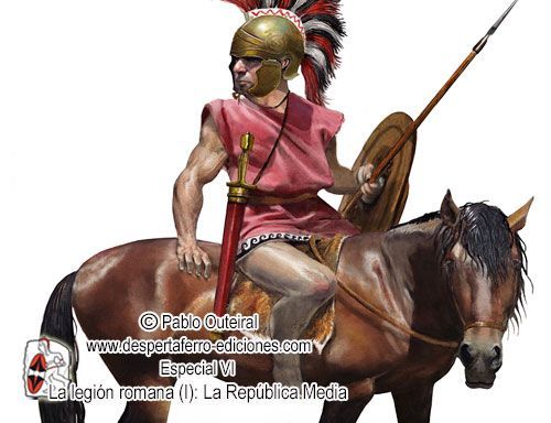 caballería de la Roma republicana Legión romana republicana