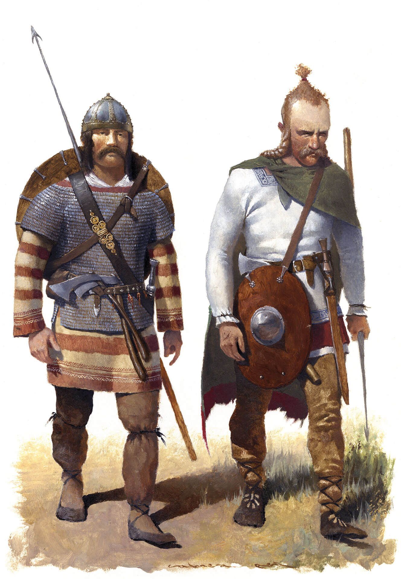 guerreros francos siglo V