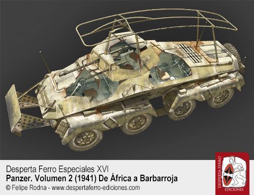 Panzerspähwagen El reconocimiento táctico alemán por Thomas Anderson