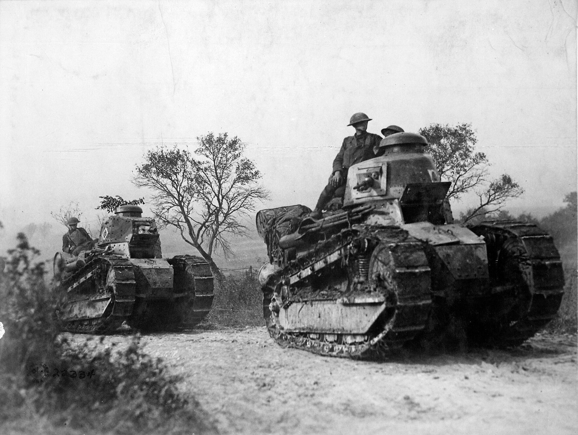 tanques estadounidenses Primera Guerra Mundial