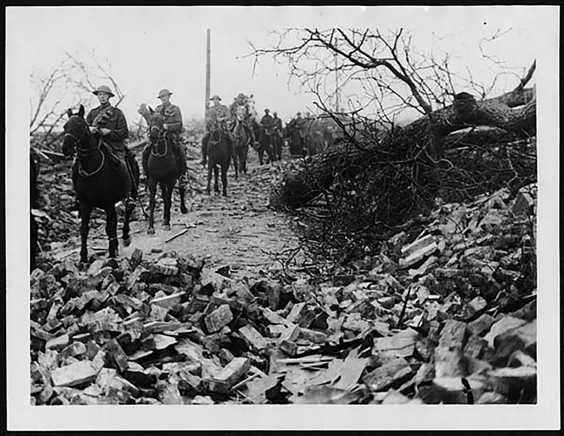 caballería británica gran guerra 1914 1918