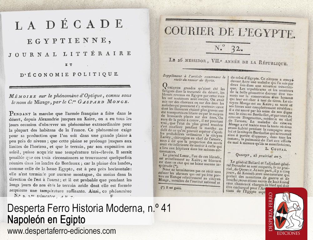 La propaganda y los periódicos egipcios de Napoleón Bonaparte por Wayne Hanley – West Chester University
