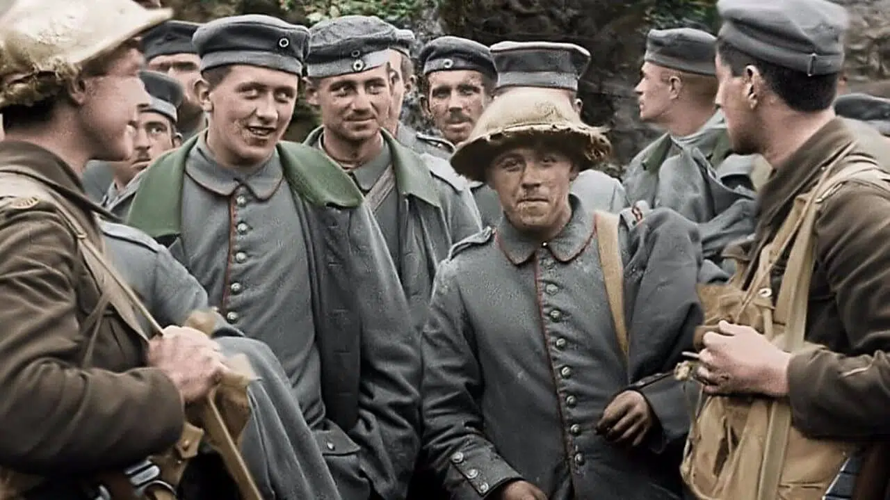 Primera Guerra Mundial Ellos no envejecerán They Shall Not Grow Old de Peter Jackson.