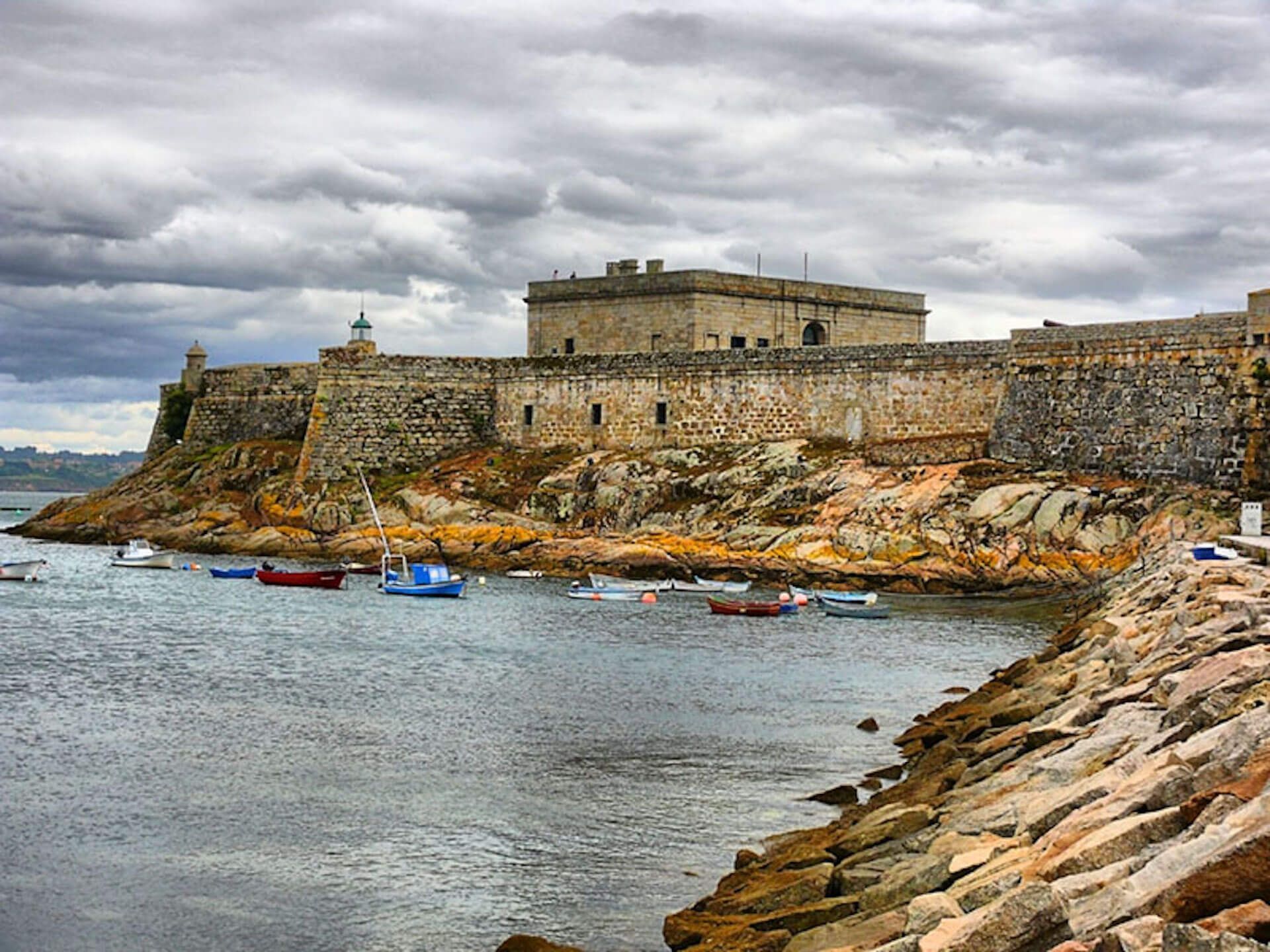 castillo de santo Antón La Coruña