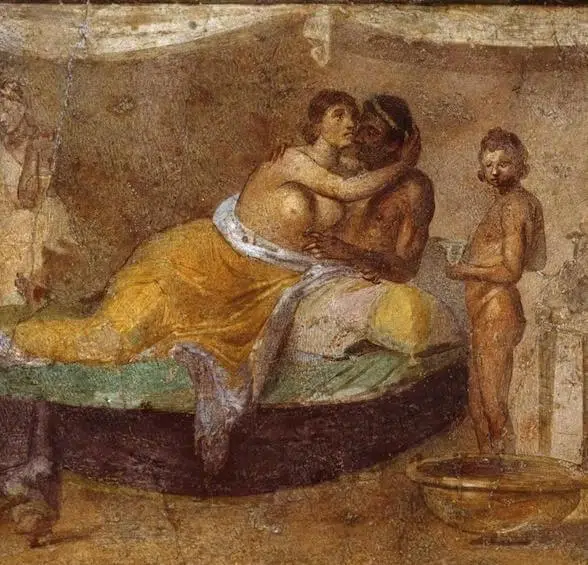 Fresco Casa Farnesina sexo en Roma