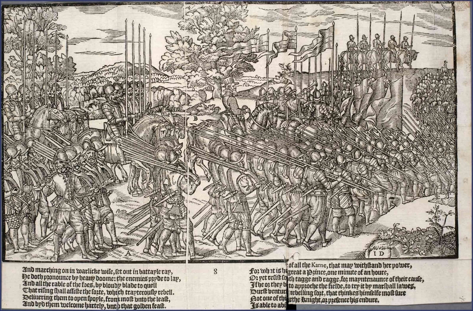 ejército inglés 1580