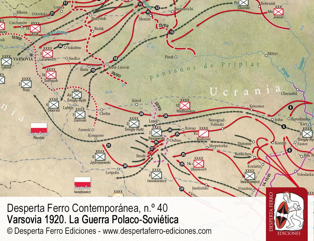 Del Berézina a Varsovia. El avance soviético por Jan Stanisław Ciechanowski (Uniwersytet Warszawski)