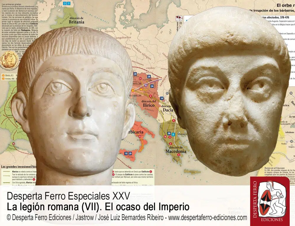 Un Imperio y dos caminos por Doug Lee (University of Nottingham)  legión romana siglo V