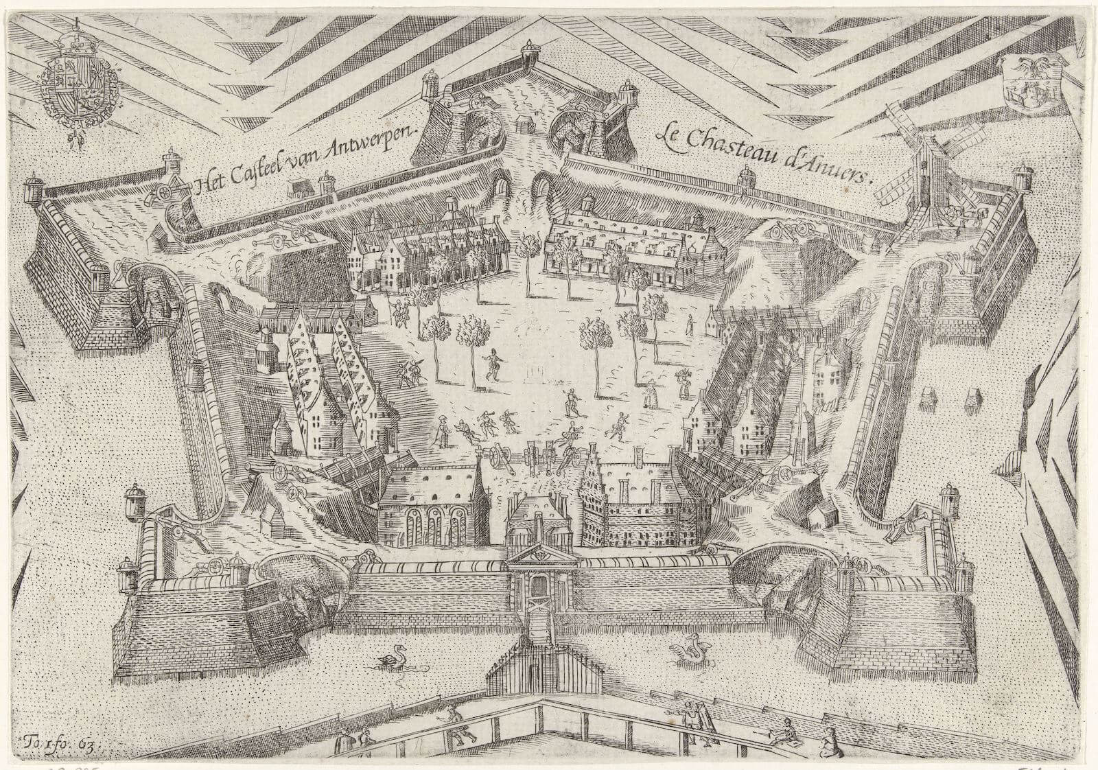 ciudadela de Amberes fortificación Flandes