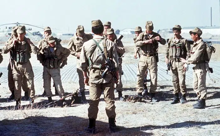 Grupo Spetsnaz soviético invasión soviética de Afganistán