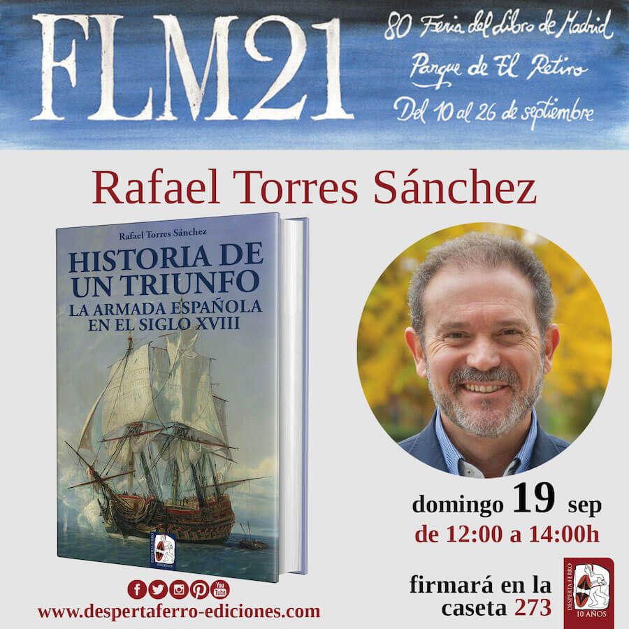 FLM Feria del libro de madrid 2021 Rafael Torres Sánchez