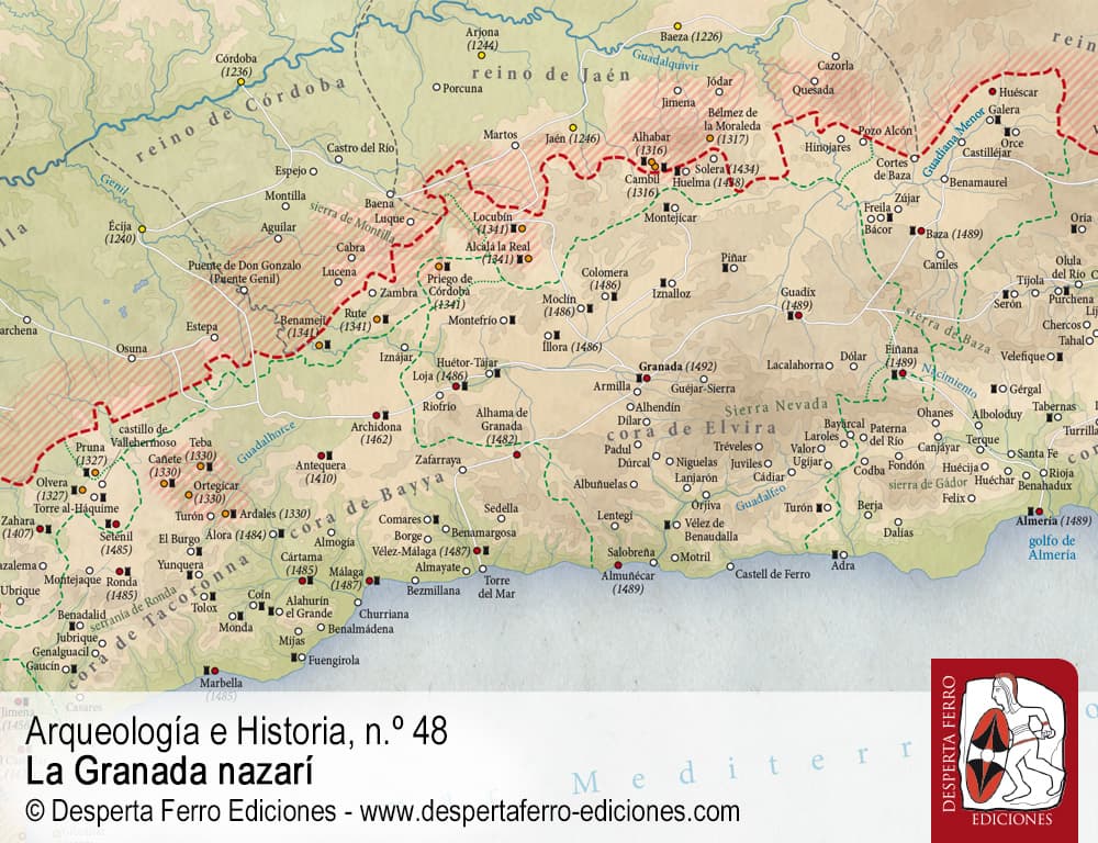 Auge y caída del emirato nazarí de Granada (1232-1492) por Alejandro García Sanjuán