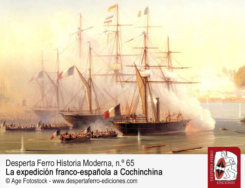 El inicio de la expedición a Cochinchina. El desembarco en Turón y la toma de Saigón por Julio Albi de la Cuesta