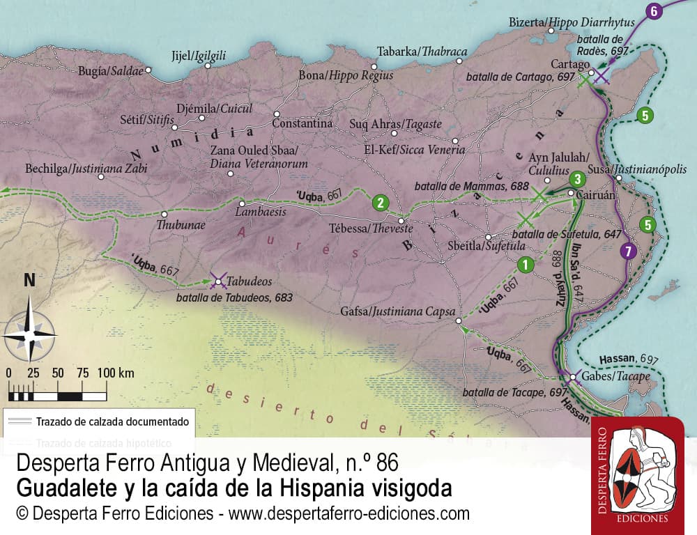 Africa Subjugata. La más reñida y dura de las conquistas (683-710) por José Soto Chica (CEBNCh de la Universidad de Granada)